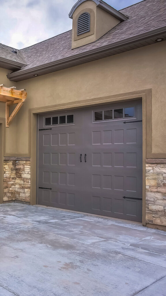 Insulated steel garage door in Murphy, TX
