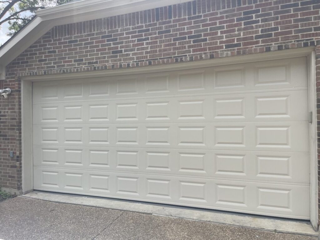 right garage door